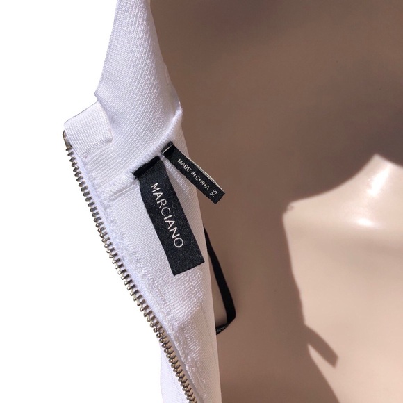 MARCIANO Janethe Corset Bandage White Dress NWT XS - Picture 5 of 7